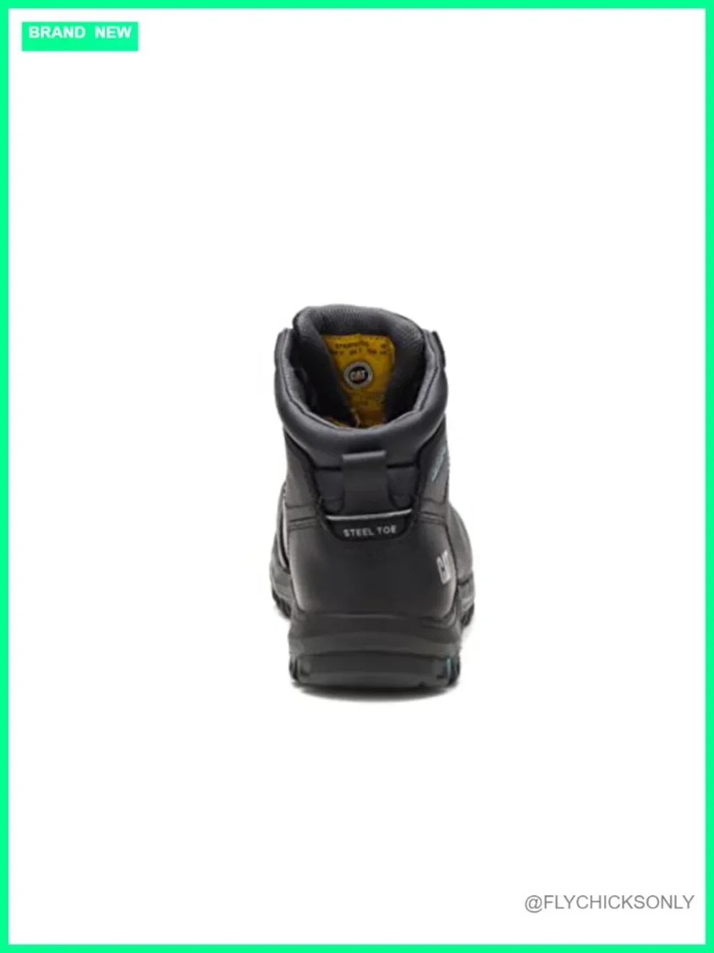Waterproof Full Grain Leather Steel Toe Work Boot
